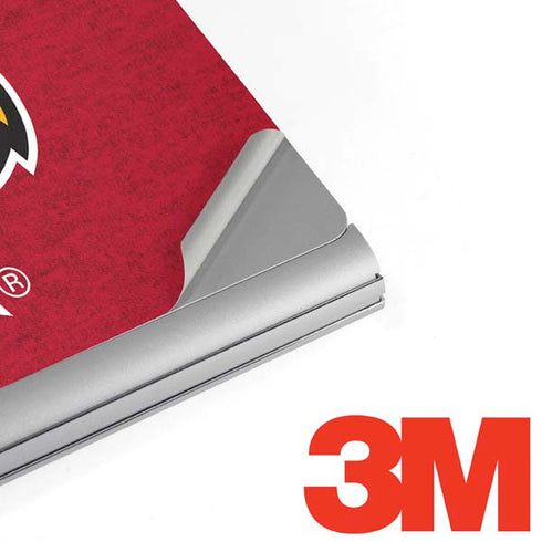 University of Louisville Red Background Surface Book 2 13.5in Skin